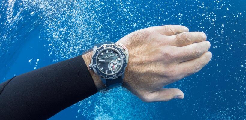 Ο ατρόμητος ελεύθερος δύτης Fred Buyle συνεργάζεται με την ULYSSE NARDIN