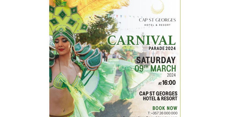 Καρναβαλίστικη παρέλαση στο Cap St Georges Hotel