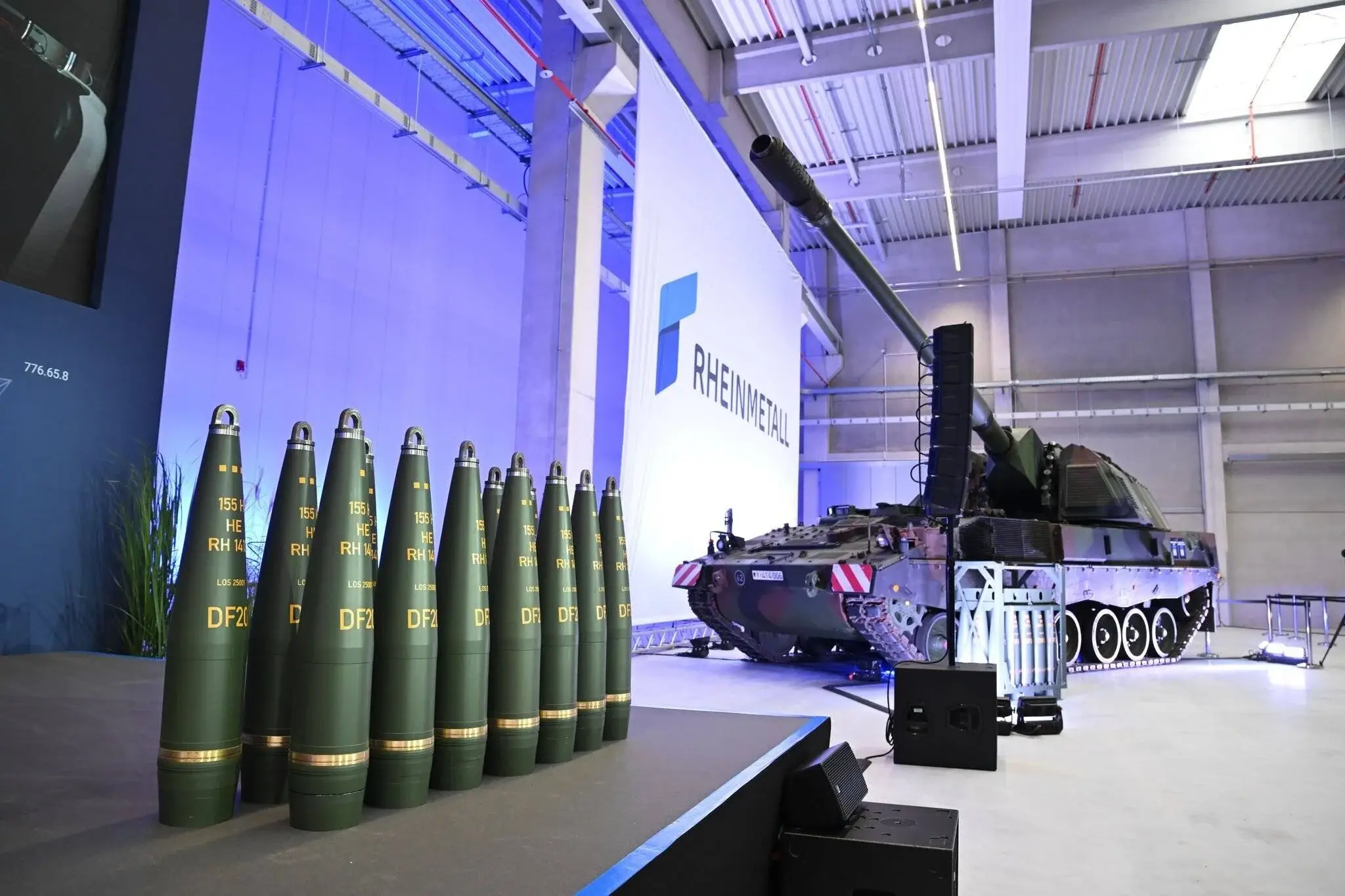 Η Rheinmetall εγκαινίασε το μεγαλύτερο εργοστάσιο πυρομαχικών στην Ευρώπη