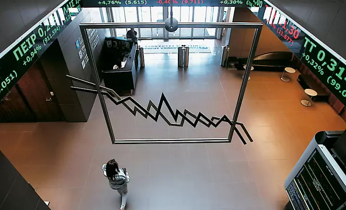 Πτωτικά κινείται η ελληνική χρηματιστηριακή αγορά 