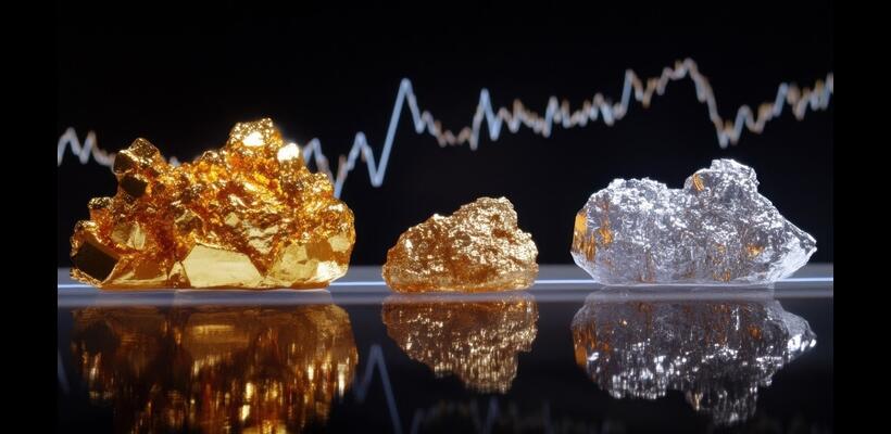 Νέο ρεκόρ για χρυσό, ασήμι, πλατίνα λόγω Fed και Βενεζουέλας - Πάνω από τα $4.383 ο χρυσός