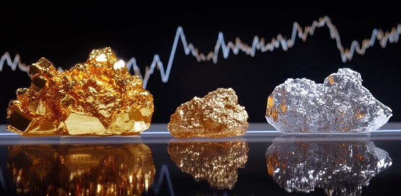 Νέο ρεκόρ για χρυσό, ασήμι, πλατίνα λόγω Fed και Βενεζουέλας - Πάνω από τα $4.383 ο χρυσός