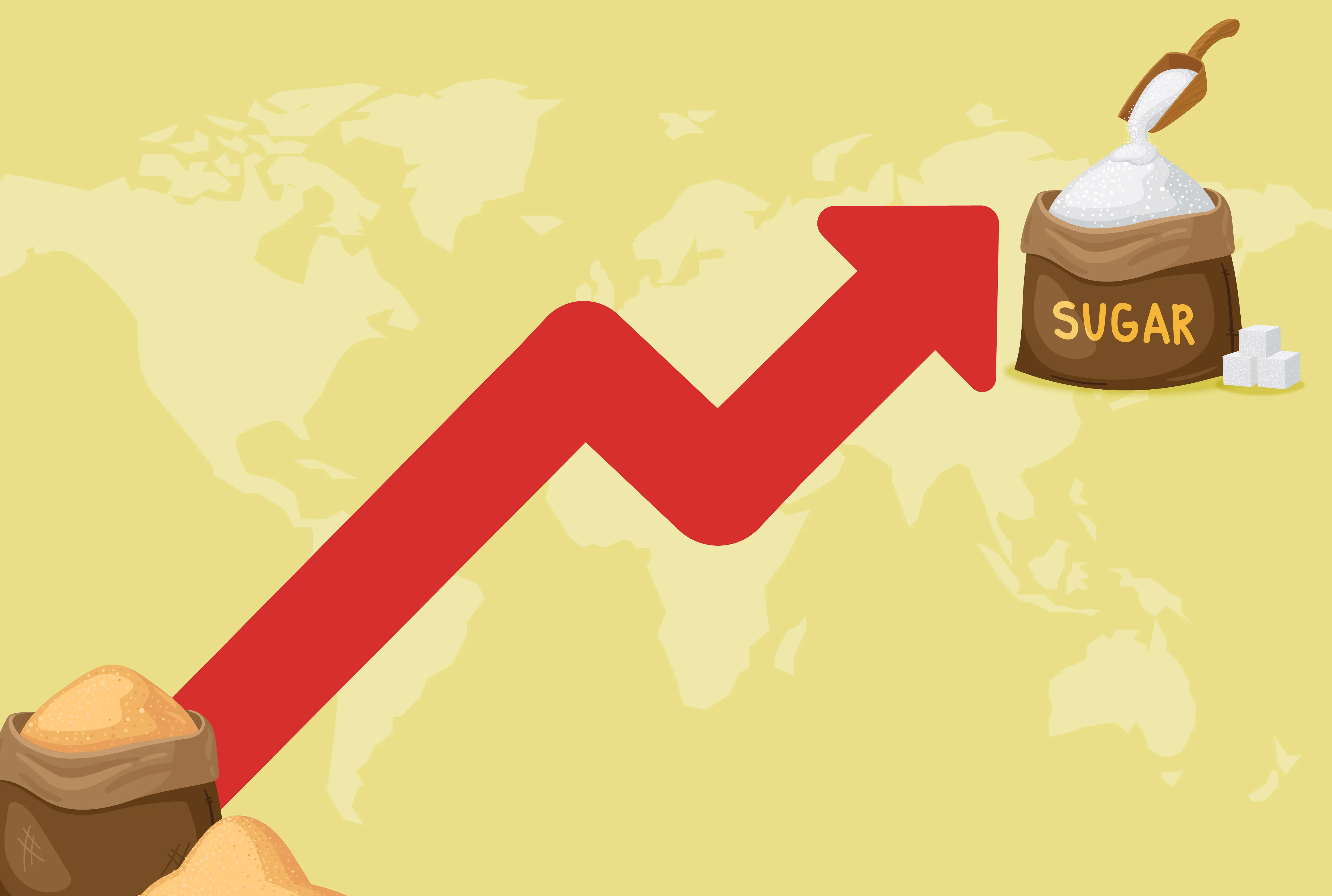 Το ράλι στις τιμές της ζάχαρης και των επεξεργασμένων τροφίμων