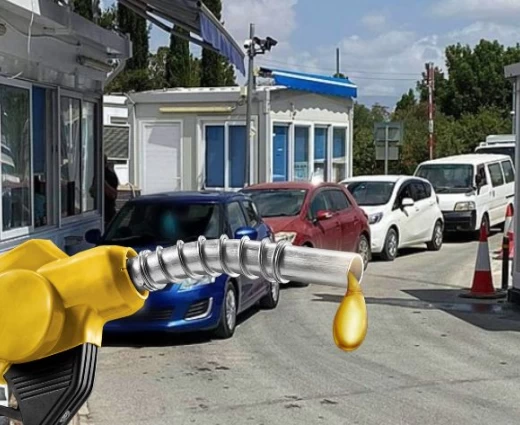 Πάνω από €2 το πετρέλαιο και έως €1,83 η βενζίνη... Ουρές στα κατεχόμενα για καύσιμα