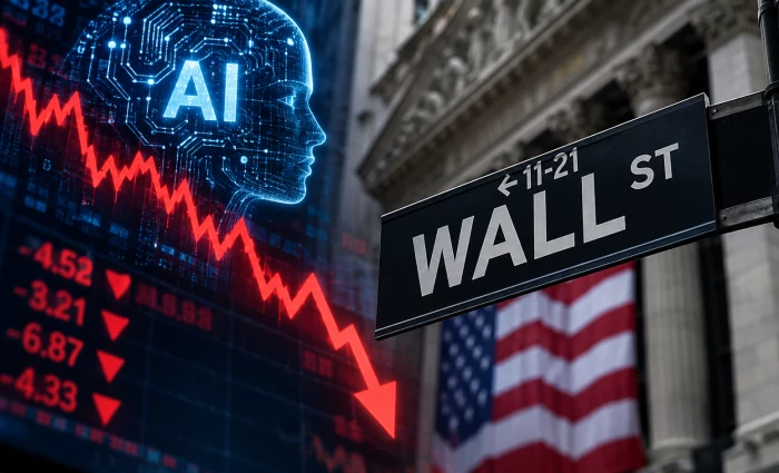 Καμπανάκι για το AI trade: Η φούσκα της τεχνητής νοημοσύνης απειλεί τη Wall Street με το χειρότερο κραχ από το 2008