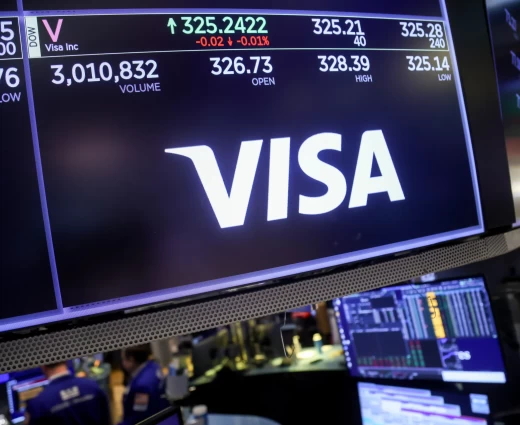 Visa: Άλμα μετοχής λόγω βελτιωμένων κερδών, κάμψη ανησυχιών για Μ. Ανατολή