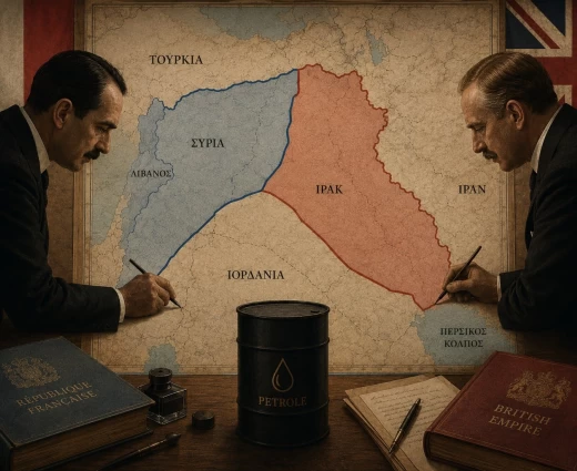 Πώς δύο άνδρες «καταδίκασαν» τη Μέση Ανατολή πριν από 110 χρόνια