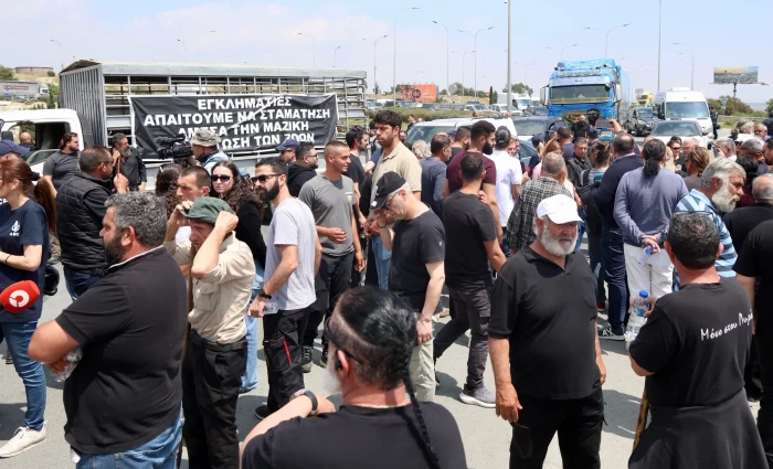 Επί ποδός η Αστυνομία για τη διαμαρτυρία κτηνοτρόφων στη Ριζοελιά