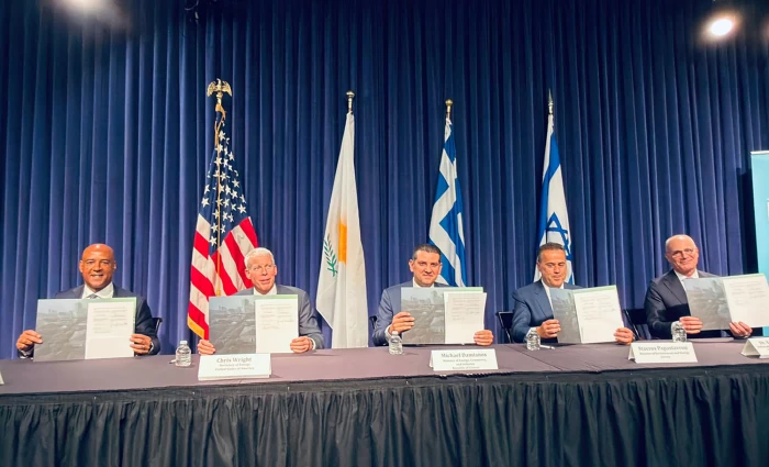 Προχωρούν σε Οδικό Χάρτη Συνεργασίας για ενέργεια Κύπρος-Ελλάδα-Ισραήλ με ΗΠΑ
