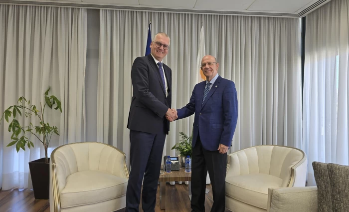 Στη Λευκωσία ο Αντιπρόεδρος της ΕΤΕπ - Στο τραπέζι τα αναπτυξιακά έργα της Κύπρου