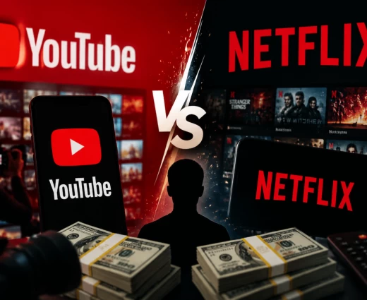 YouTube-Netflix: «Πόλεμος» για τους YouTubers με εκατομμύρια δολάρια στο τραπέζι