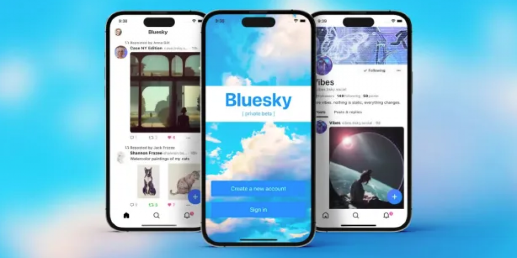 Ποια είναι η Bluesky που «έκλεψε» 700.000 χρήστες από το Χ