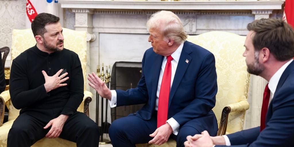 Η συνάντηση Τραμπ – Ζελένσκι στον Λευκό Οίκο και ο ρόλος του αντιπροέδρου Η συνάντηση Τραμπ – Ζελένσκι στον Λευκό Οίκο και ο ρόλος του αντιπροέδρου