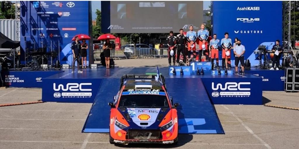Θρίαμβος της Hyundai στο Ράλι Ακρόπολις, με 1η και 3η θέση στο βάθρο των νικητών! Θρίαμβος της Hyundai στο Ράλι Ακρόπολις, με 1η και 3η θέση στο βάθρο των νικητών!