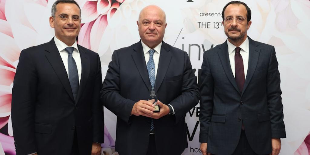 Η Eurobank S.A. βραβεύτηκε στα 13α Invest Cyprus International Investment Awards Η Eurobank S.A. βραβεύτηκε στα 13α Invest Cyprus International Investment Awards