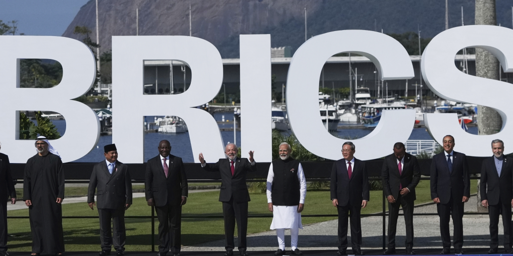 BRICS: Διεκδικούν το κενό που αφήνει ο Τραμπ (γράφημα)