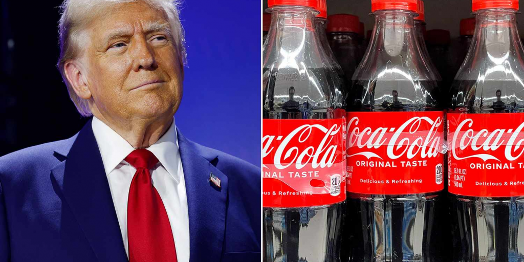 Ο Τραμπ αλλάζει και τη συνταγή της Coca Cola Ο Τραμπ αλλάζει και τη συνταγή της Coca Cola
