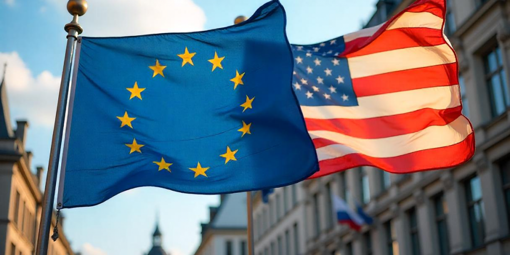 Η ΕΕ ετοιμάζει αντίμετρα με δασμούς 30% σε αμερικανικά προϊόντα αξίας 100 δισ. ευρώ Η ΕΕ ετοιμάζει αντίμετρα με δασμούς 30% σε αμερικανικά προϊόντα αξίας 100 δισ. ευρώ