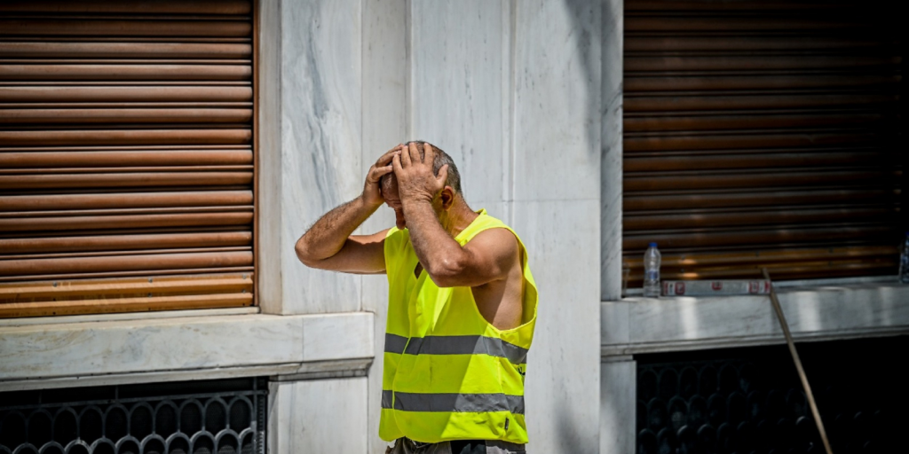 Απαιτείται και σήμερα διακοπή εργασιών λόγω υψηλών θερμοκρασιών