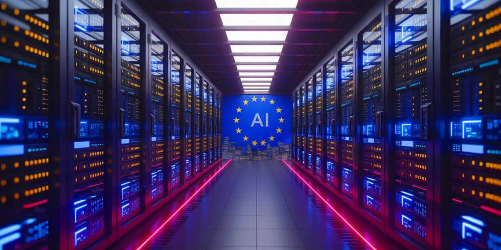 Η Ευρώπη διψά για τεχνητή νοημοσύνη… και για νερό – Αγώνας δρόμου για «πράσινα» data centers Η Ευρώπη διψά για τεχνητή νοημοσύνη… και για νερό – Αγώνας δρόμου για «πράσινα» data centers