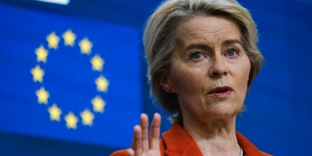 Φον ντερ Λάιεν: Τρεις προτάσεις για να καλύψουν τα κράτη-μέλη τη χρηματοδότηση της Ουκρανίας