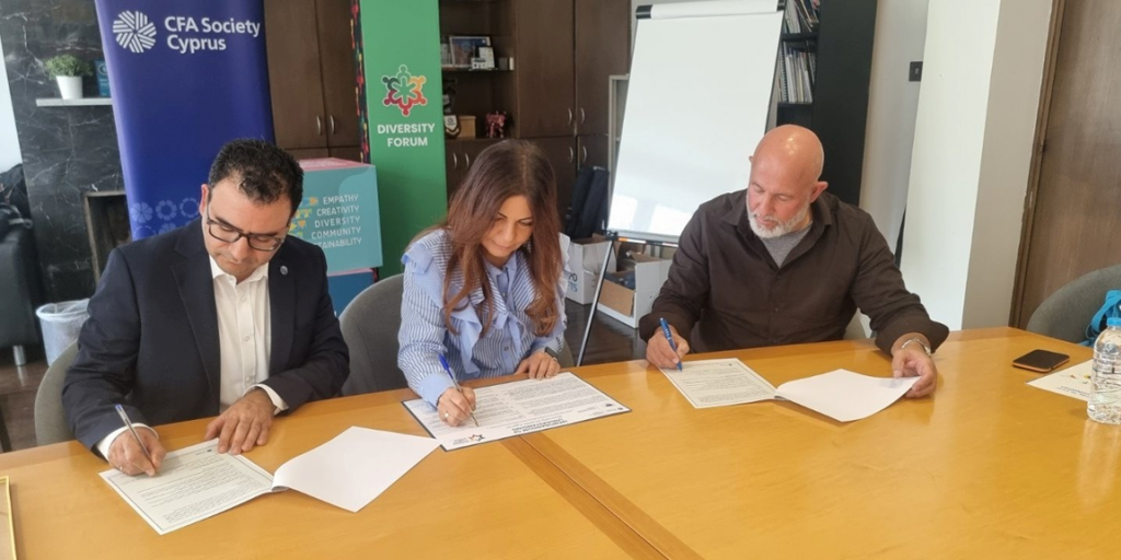 Μνημόνιο CFA Cyprus – Diversity Charter Cyprus για την προώθηση της διαφορετικότητας