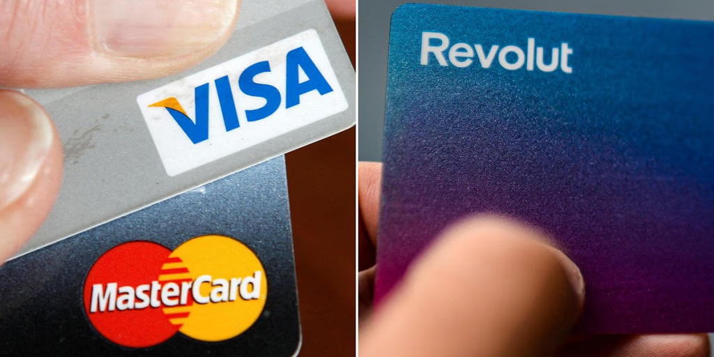 &Beta;&rho;&epsilon;&tau;&alpha;&nu;ί&alpha;: &Eta;&tau;&tau;&alpha; Mastercard, Visa &kappa;&alpha;&iota; Revolut &gamma;&iota;&alpha; &tau;&iota;&sigmaf; &chi;&rho;&epsilon;ώ&sigma;&epsilon;&iota;&sigmaf; &kappa;&alpha;&rho;&tau;ώ&nu;